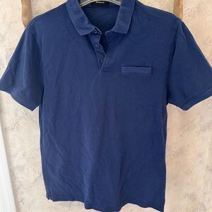 Rich Blue Men's Polo Shirt by